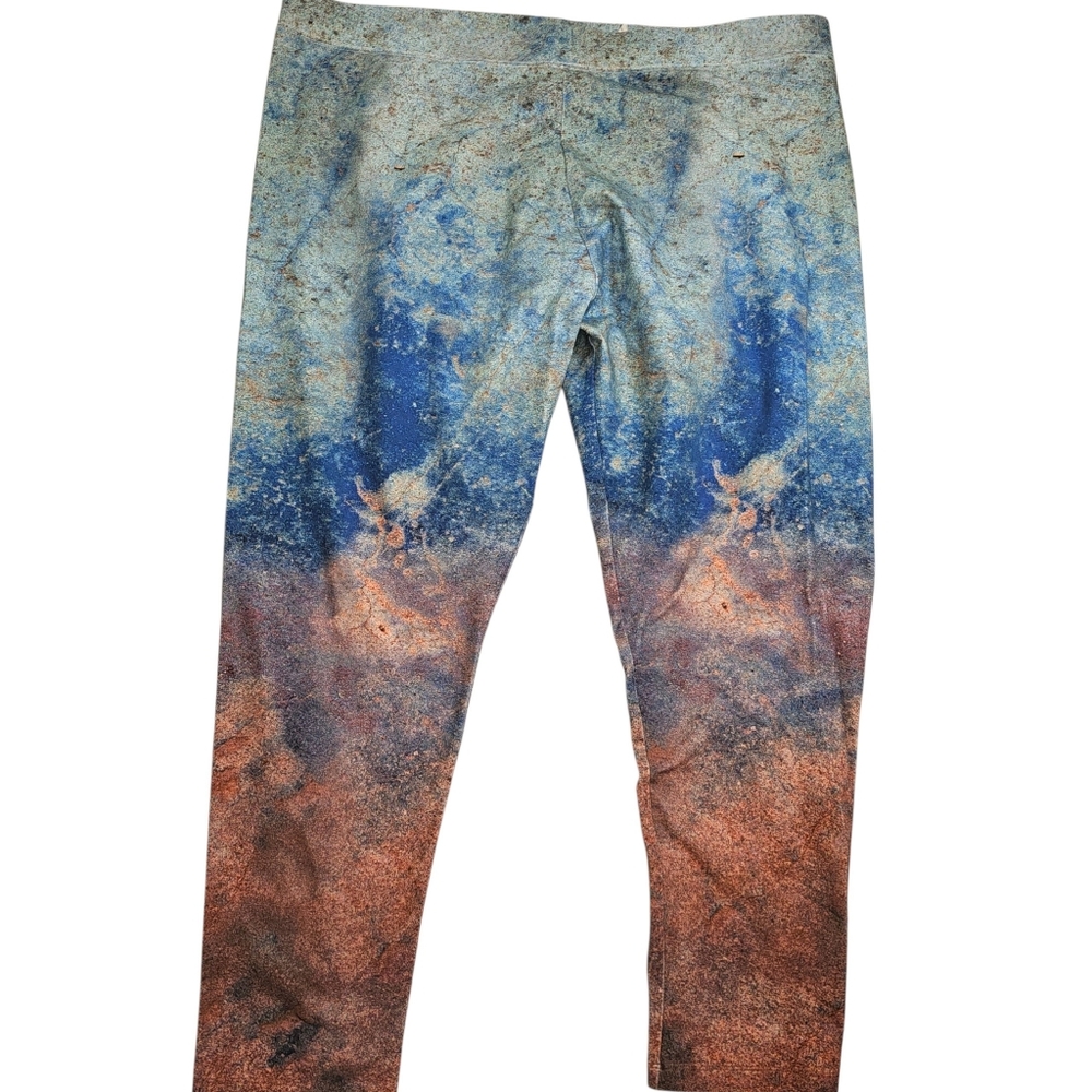 Soft Surroundings Tie DyeCropped Leggings In 2X - Picture 2 of 6
